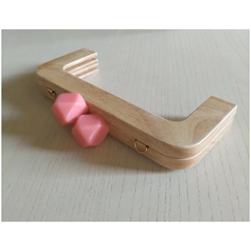 Click clack legno prisma 20x8 cm - Rosa