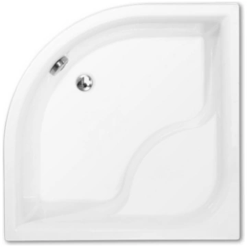 Vanniņa dušai Viki Lux 800x800x480mm R550 balta ak