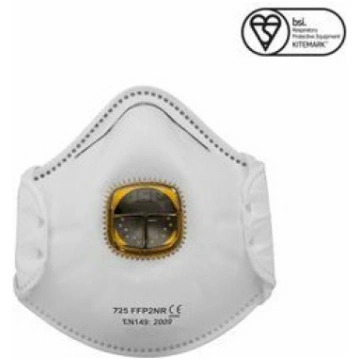 Respirators ar Typhoon vārstu FFP2 (725) JSP