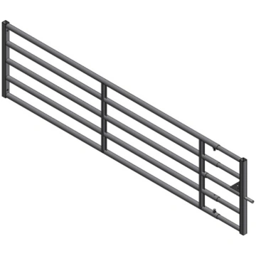 V56 Gate with 5 tubes L=3000-3500 mm Piecu cauruļu