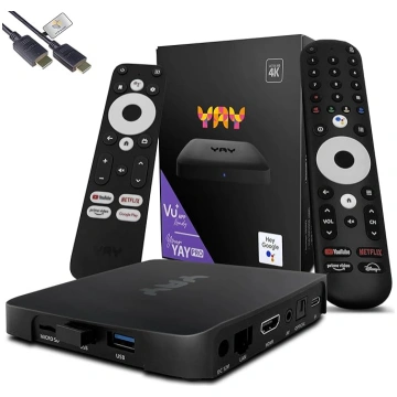 VU+ Yay GO PRO Android TV Box 4K UHD - Android TV