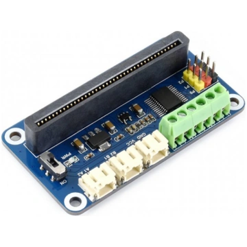 Waveshare Driver Breakout for micro:bit drives mot