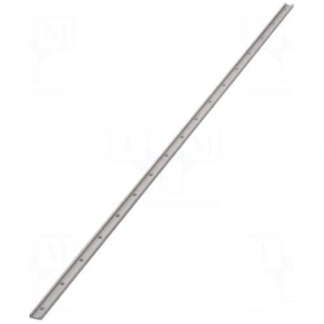Rail | aluminium | L: 1000mm | W: 17mm | DryLin® N