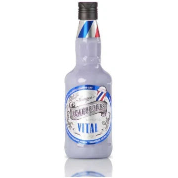 Beardburys Vital Shampoo pretblaugznu šampūns 330m