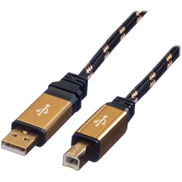 Roline Gold - USB cable - USB to USB Type B - 1.8