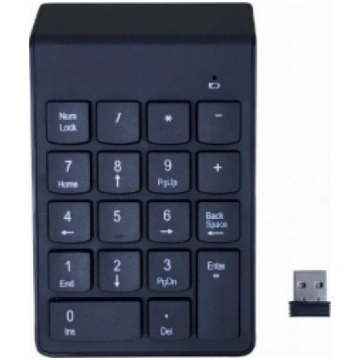 Klaviatūra Gembird USB Numeric Keypad Wireless (KP