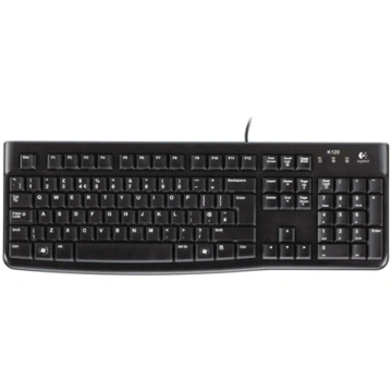 Logitech K120 Multimedia, Keyboard layout EN/RU, U