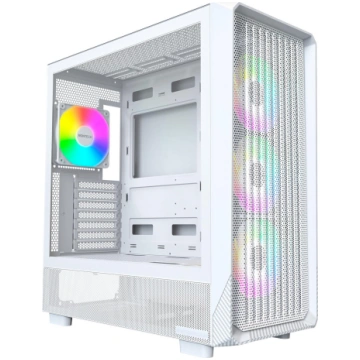 Montech X5, tower case white, tempered glass X5 (W