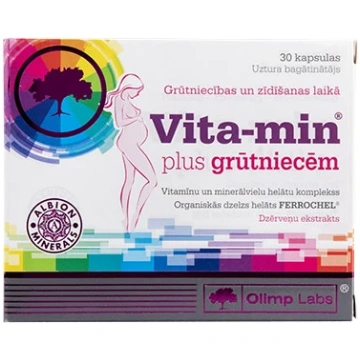 Olimp Labs Vita-min Plus grūtniecēm, 30 kapsulas