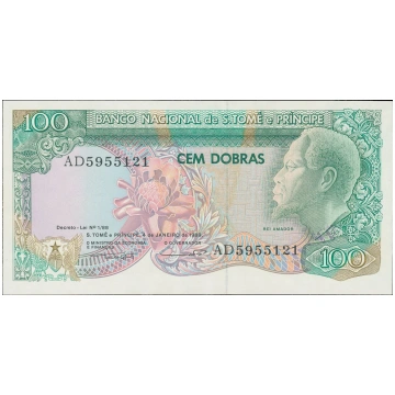 Saint Thomas & Prince, 100 Dobras 1989 WB8874