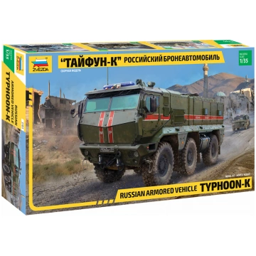 Zvezda 3701 Russian Armored Vehicle Typhoon-K līmē
