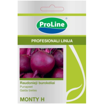 Sarkano biešu sēklas MONTY H, 2 g