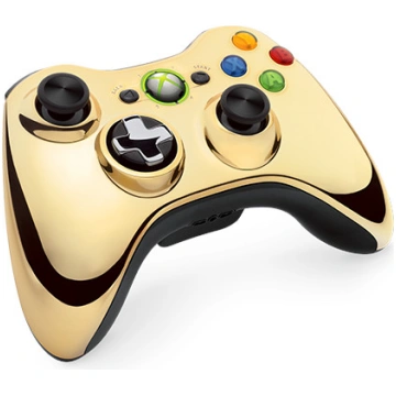 Lietots - Xbox 360 Wireless Controller - Chrome Go