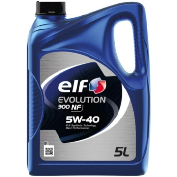 5L - 5W40 ELF EVOLUTION 900 NF motoru eļļa ELF233