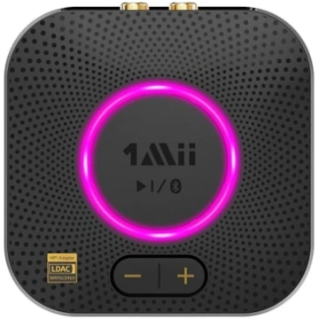 1Mii B06S+ Bluetooth 5.2 uztvērējs, HiFi Bluetooth