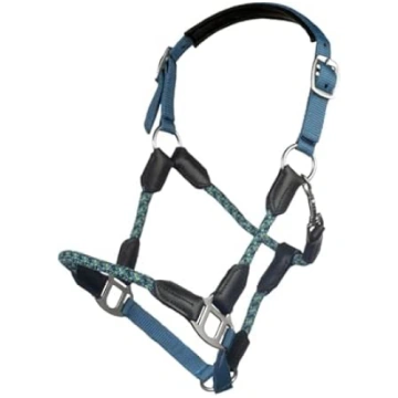 HKM Nele Headcollar Smoke Blue Shetty : Amazon.de: