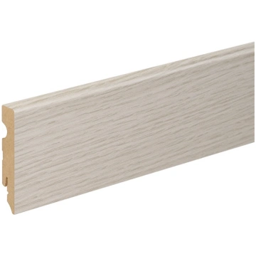 Grīdlīste 549989 FU084L, 2400 mm x 80 mm x 15 mm D