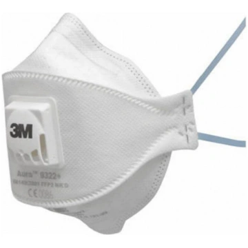 3M Respirators FFP2V ar vārstu, 9322