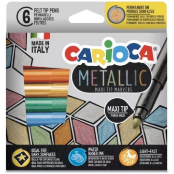 Metāliskie marķieri Carioca 43161