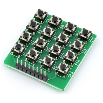 Tact switch keyboard, x16 OEM AN-02895