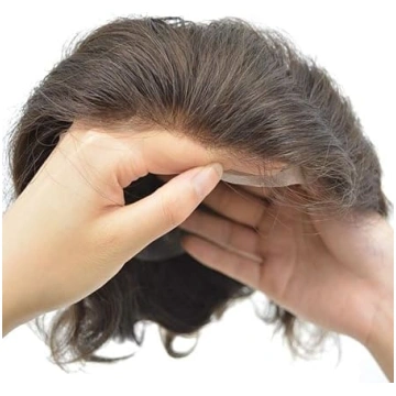 Hairnotion Franču mežģīņu sistēma ar PU uz muguras