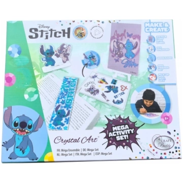 DISNEY STITCH Crystal Art aktivitāsu komplekts CRA
