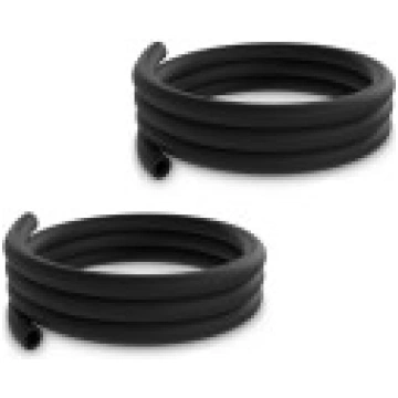 XSPC 13/10mm. mīksta caurule. EPDM Schwarz [Soft T
