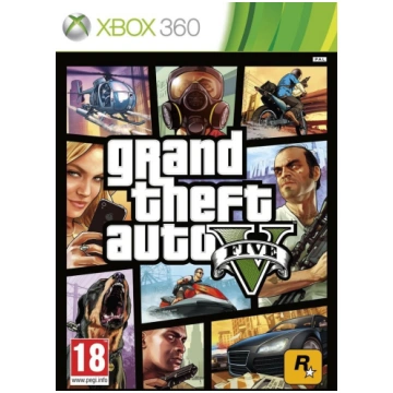 Lietots - Xbox 360 Grand Theft Auto V (GTA 5)