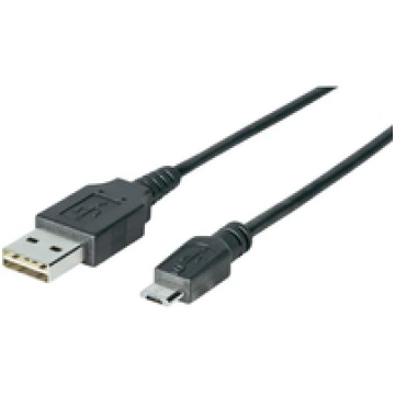 Sharkoon USB 2.0 A-B Micro black 3 0m ( 4044951015