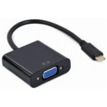 Gembird USB Type-C to VGA adapter cable aksesuārs 