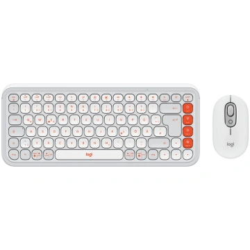 Bezvadu klaviatūra un datorpele LOGITECH POP ICON 