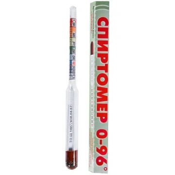 Areometrs alkoholam (0-96°)