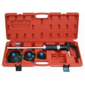 Pneumatic dent puller with suction cups