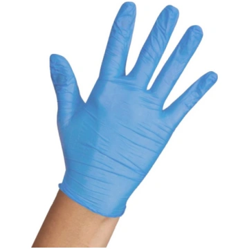 NITRILE GLOVES POWDER FREE L 100PCS SJ40-L (477201