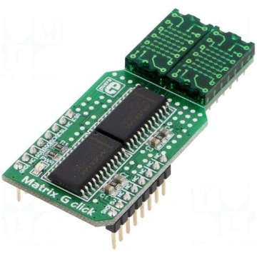 Click board | LED matrix | SPI | MAX7219 | manual,