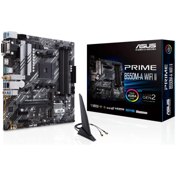 ASUS PRIME B550M-A WIFI II AMD B550 Socket AM4 mic