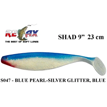Relax Gumijas zivtiņas Shad 230 mm S047 23 cm