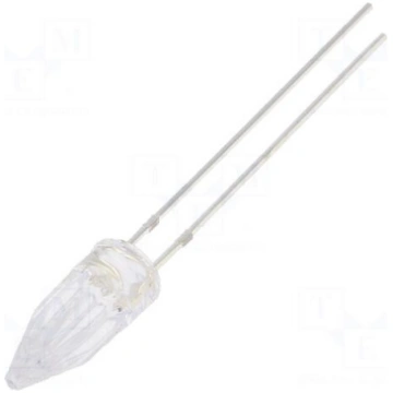 LED | orange | 5mm | 500÷750mcd | 100° | Front: Ro