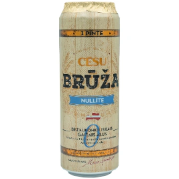 Alus bezalk. Cēsu Brūža nullīte 0% 0.568l