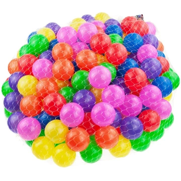 Bumbiņu komplekts baseinam, ⌀ 7 cm, 100 gab, daudz