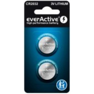 Everactive BALEAVBAT0040 Lithium CR2032 3V 2pcs Ba