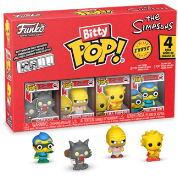Funko Bitty POP!: Simpsons - Scratchy 4PK FK85710