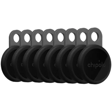 Chipolo LOOP Black 8-Pack