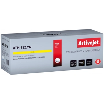 Activejet ATM-321YN Toner (replacement for Konica 