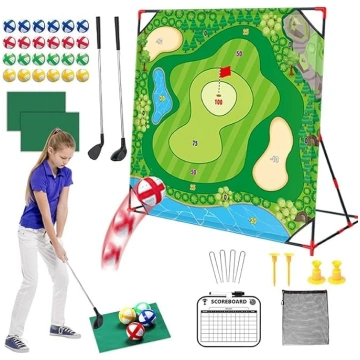 Golf Battle āra iekštelpu spēļu komplekts bērniem 