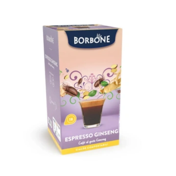 18 Cialde ESE 44mm Borbone Caffè Ginseng