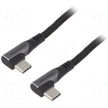 Cable | USB 2.0 | USB C angled plug,both sides | 1