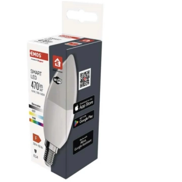 LED spuldze Smart E14 4 8W (40W) 470lm silti-aukst