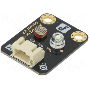 Sensor: optical | color (from white to black) | an