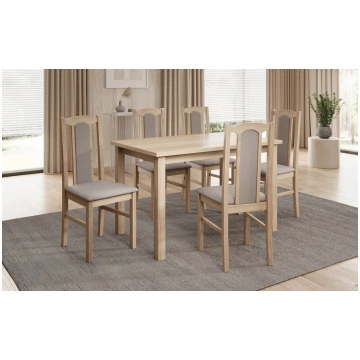 Ēdamistabas krēsls ADRK Furniture Vos VII, smilšu 